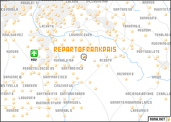 map of Reparto Frank Pais