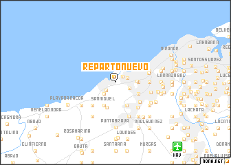 map of Reparto Nuevo