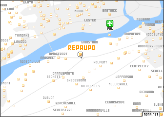 map of Repaupo