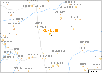 map of Repelón