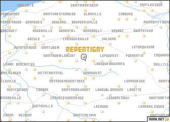 map of Repentigny