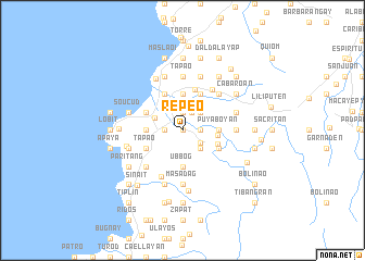 map of Repeo