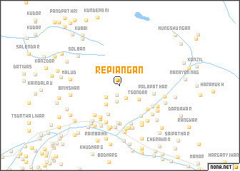 map of Repiangan