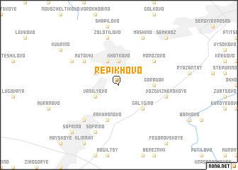 map of Repikhovo