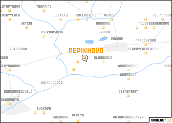 map of Repikhovo