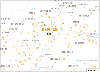 map of Repince