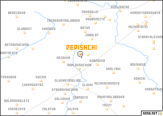 map of Repishchi