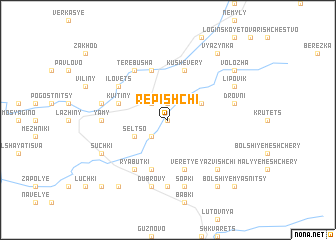 map of Repishchi