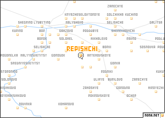 map of Repishchi