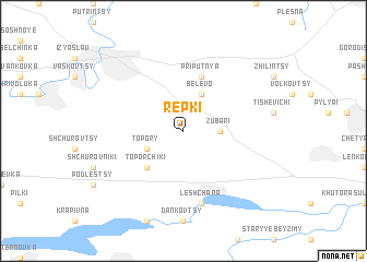 map of Repki