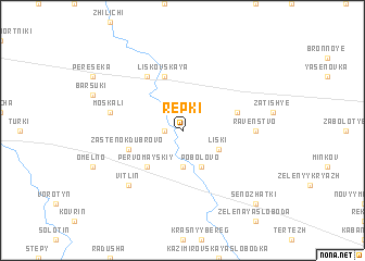 map of Repki