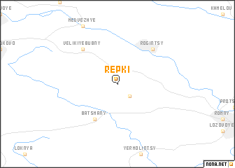 map of Repki