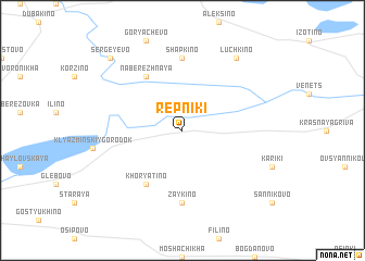 map of Repniki