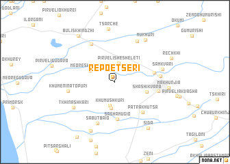 map of Repʼo-Etseri