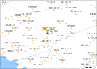 map of Repola