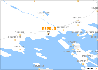 map of Repola