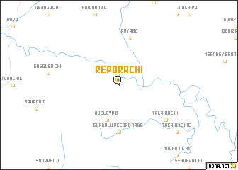 map of Repórachi