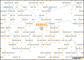 map of Reppel