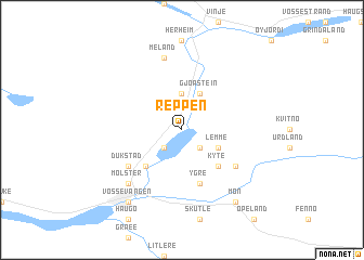 map of Reppen