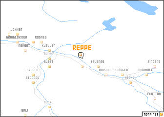 map of Reppe