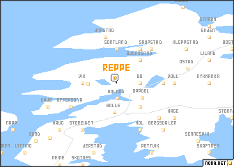 map of Reppe