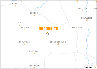 map of Represito