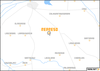 map of Represo