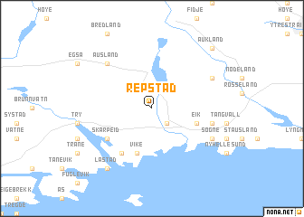 map of Repstad