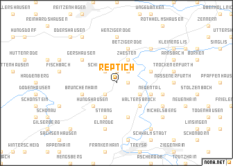 map of Reptich