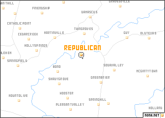map of Republican