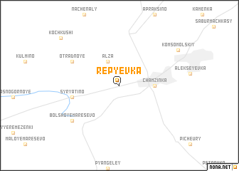 map of Rep\