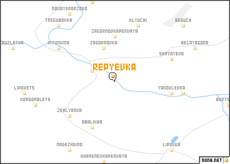 map of Rep\
