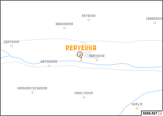 map of Rep\