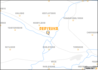 map of Rep\