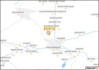 map of Repy\