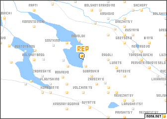 map of Rep\