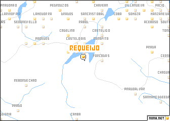 map of Requeijo