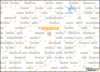 map of Requeixo
