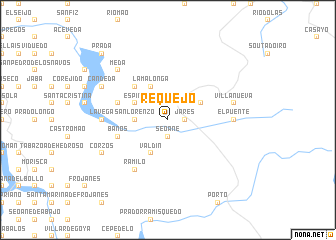 map of Requejo