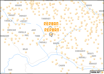 map of Rerban