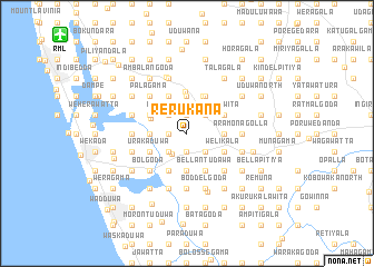 map of Rerukana