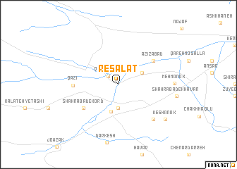 map of Resālat