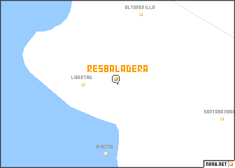 map of Resbaladera