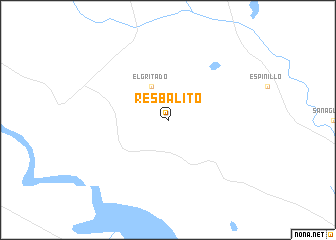 map of Resbalito