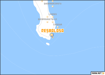 map of Resbalosa