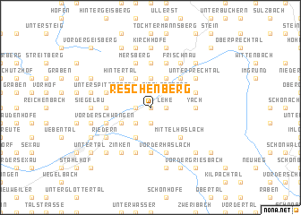 map of Reschenberg