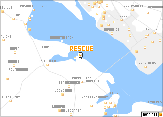 map of Rescue
