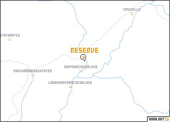 map of Reserve