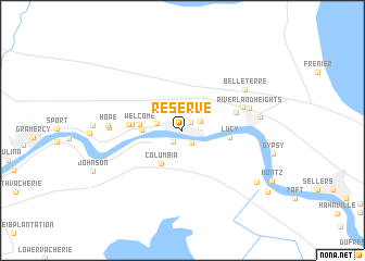 map of Reserve