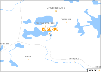 map of Reserve